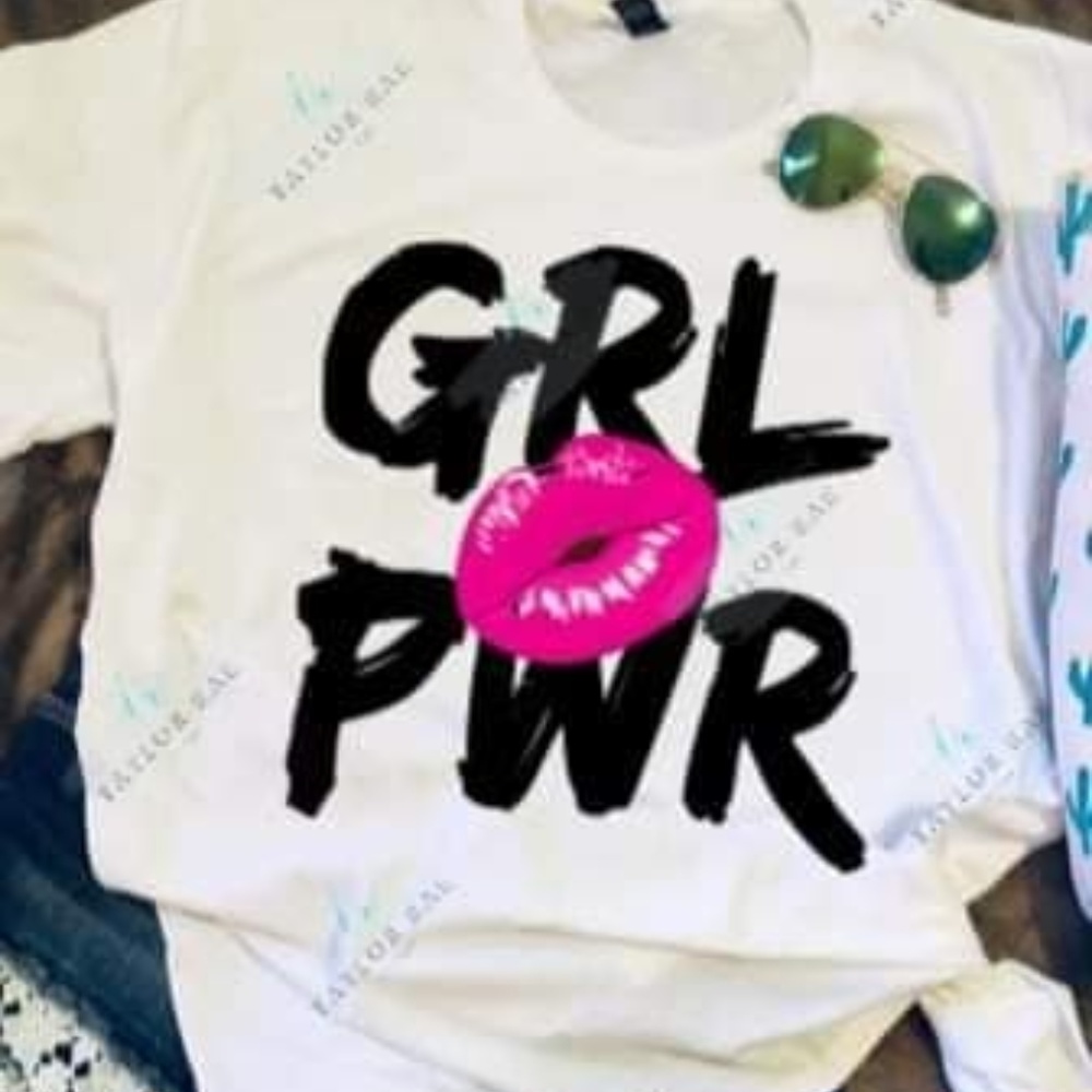 Grl Pwr Shirt. Grl Pwr t shirt. Feminist Shirt.